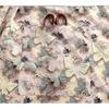 Waterproof Floral Art Apron Fairy Style Ruffle Edge Apron INS Style Vintage Apron  Cooking