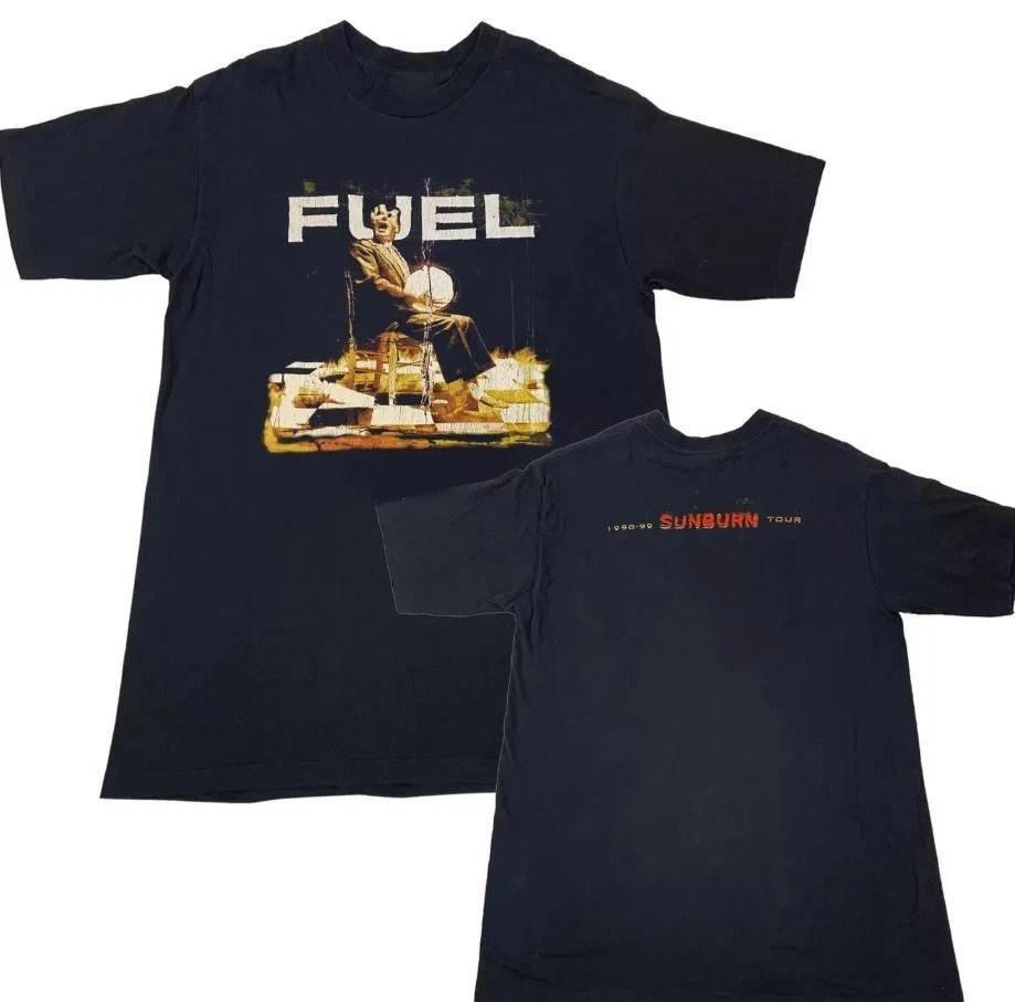 1998 Fuel Band Sunburn Tour Двусторонняя футболка Полный размер S5XL Унисекс футболка