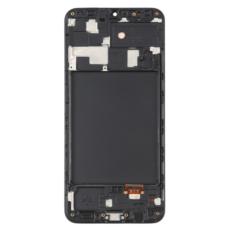 For Samsung Galaxy A20 A205 Grade C OLED Screen and Digitizer Assembly+Frame (without Logo)
