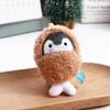 Pendant PP Cotton Sauna Women Key Holder Penguin  Pendant Plush Key Chain Korean Style Key Buckle