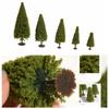 Building Model Dollhouse Ornament Christmas Tree Pine Tree Model Tower Pine Greening Landscape