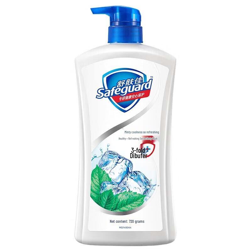 Safeguard Cool Mint Refreshing Body Wash