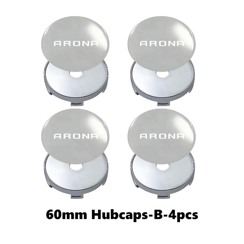 For Seat 4pcs 56/60mm Car Wheel Center Hub Caps Emblem Stickers Tire Rim Covers Auto Accessories CUPRA Altea Leon 5f Ibiza 6j ibz023