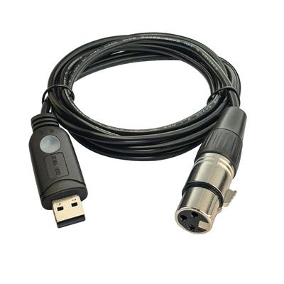 DSD TECH Interface Cable with FTDI Chip Feet USB-DMX - 5.9