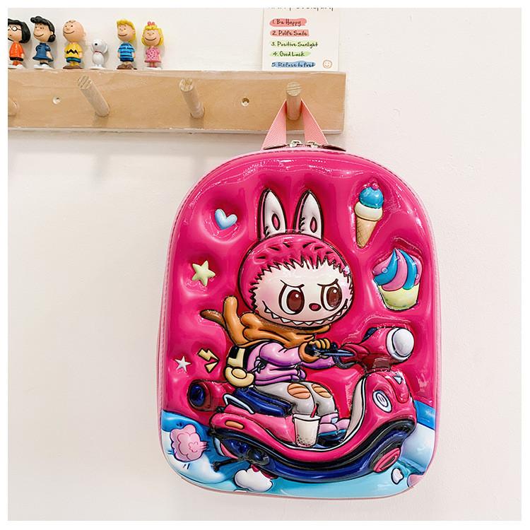 Neutral Versatile Gender Backpack For Kids With Fun Cartoon Characters For School