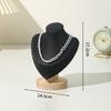 Necklace Jewelry Shelf Display Stand High-end Portrait Neck Model Jewelry Jewelry Display Props