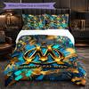 Olympique Lyonnais FC Themed Bedding 3Pcs Duvet Cover Set Decorative Bed Linen For Teen Room Home Decoration