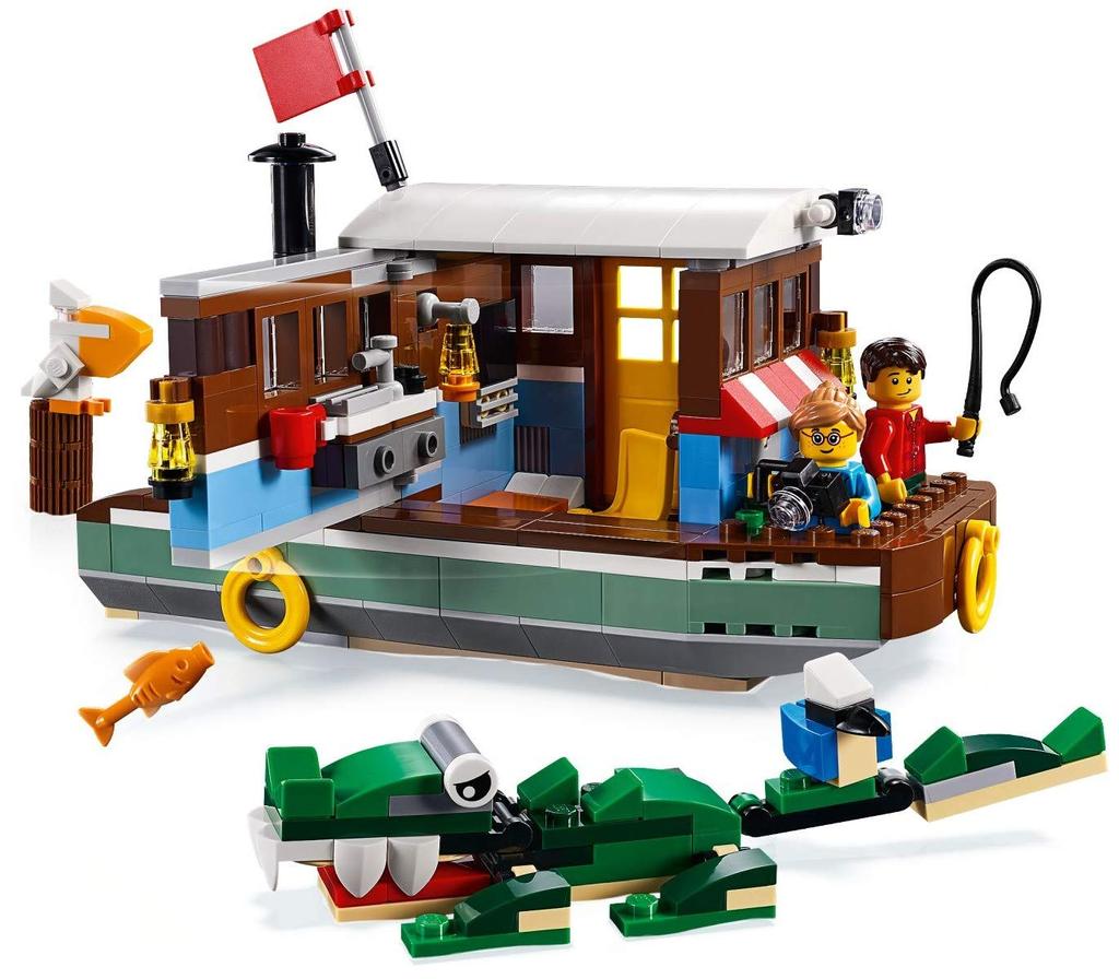 LEGO Creator Riverside Houseboat 31093 развивающая игрушка-конструктор для девочек и мальчиков