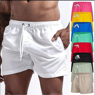 Летние мужские пляжные брюки свободного покроя большого размера быстросохнущие повседневные шорты модные