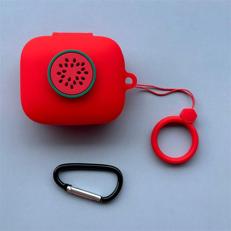 Применимый чехол для беспроводных Bluetooth-наушников Realme Buds Air8 1Pro Фруктовый мягкий чехол
