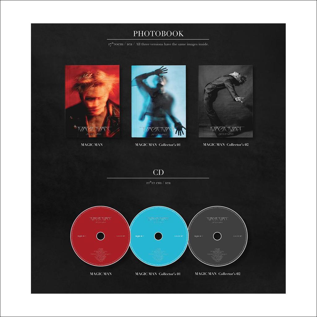 GOT7 Джексон Ван MAGIC MAN Альбом(случайный)