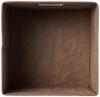 Amazon Basics Foldable Fabric Storage Boxes with Handles, Taupe, Set of 6