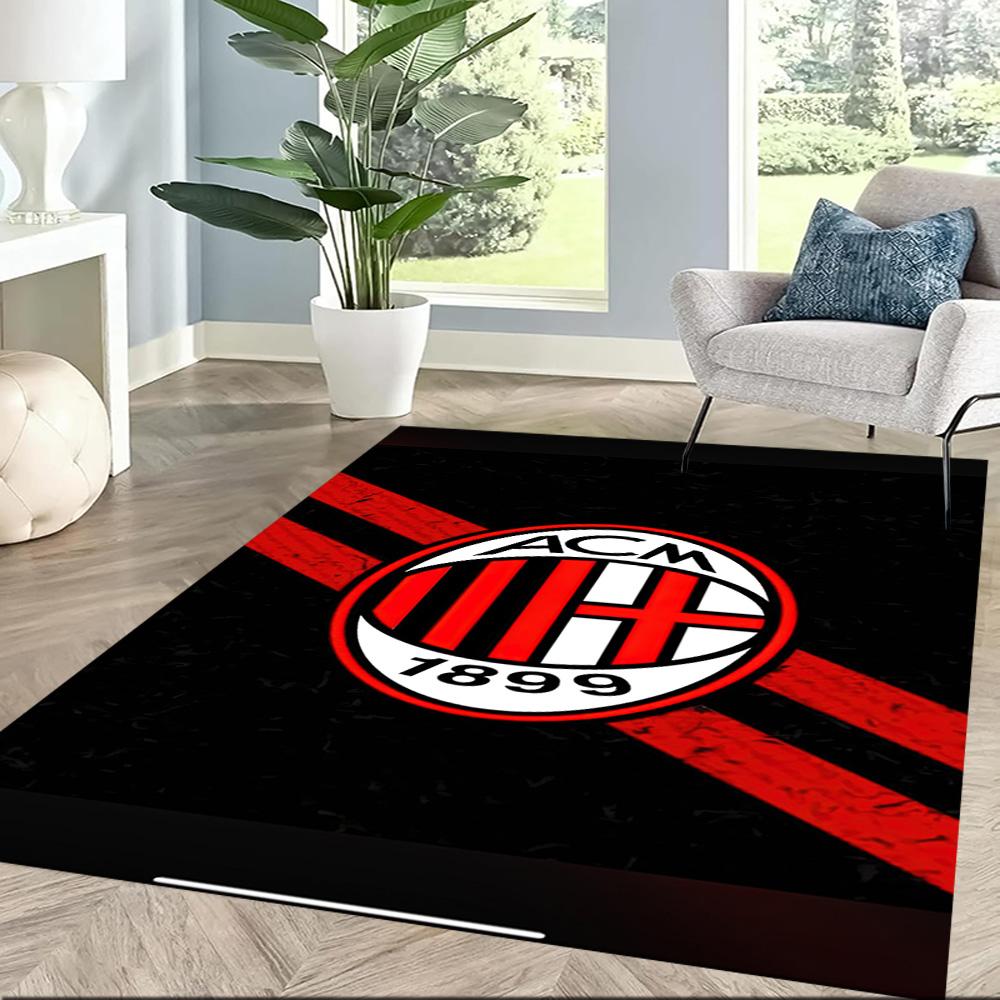 Ac Milan Floor Rug Office Rug Perfect For Outdoor Foyer Dining Room Kitchen Antislip Rug Office Home Decor Wedding Party Gift