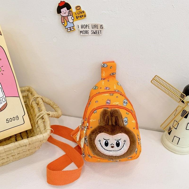 Trendy Cartoon Children's Lightweight Crossbody Bag For Kids In Vibrant Colors