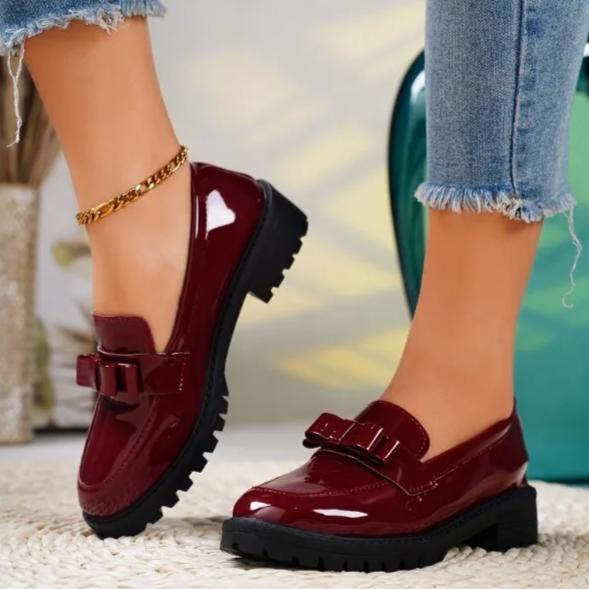 Летние женские новые модные дизайнерские кроссовки с круглым носком в стиле ретро, однотонные, для повседневного шопинга, вечеринки, на толстой подошве.