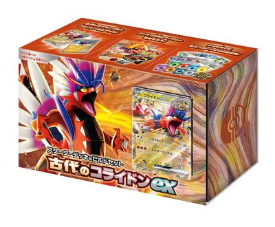 POKEMON Карточная игра Алая Фиолетовая Стартовая колода Сборка набора Древний Коллоидон EX & &