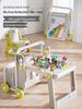 Manlong Convertible Building Block Table & Foldable Drawing Board - Educational Game Table for Boys & Girls, Ideal First Birthday Gift