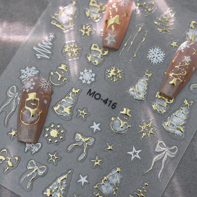 Маникюр – Наклейки для ногтей