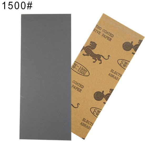 Листы влажной и сухой наждачной бумаги 400/600/800/1000/1200/1500/2000/2500#, зернистость, полировка