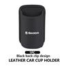 rjhwp8 For Skoda Car Seatback Water Cup Box Leather Mug Drinks Storage Bag Accessories Octavia A5 A7 RS Fabia Superb Rapid Karoq