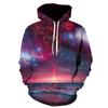 Cool Star Sky Funny Universe Planet Space Galaxy Astronaut 3D Print Hoodies Men Women Children Moon Fashion Pullover