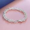 Браслет с застежкой в виде головы дракона, посеребренный - Стиль интернет-знаменитости