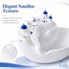 3D Printed Coastal Style Key Tray Conch Shell Shape Conch Shell Storage Box  Entryway Table Decor