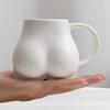 Creative Ceramic Mug Milk Taste Butt Body Shape Nude Lovely Cup Handle Design Desktop Storage Home Decoration Coffee Cups