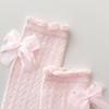 Мягкие детские гольфы для девочек, милые модные леггинсы JK Bow, хлопковые летние детские школьные носки