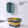 Multifunctional Folding Basin Foldable Fruit Vegetable Washing Basket
