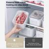 Refrigerator Storage Box Fridge Organizer Fresh Vegetable Fruit Boxes Drain Basket Storage Containers Pantry Kitchen Organizer
