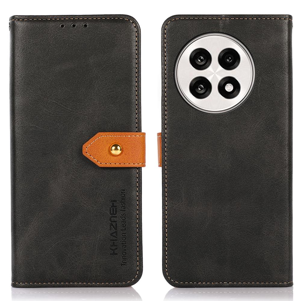KHAZNEH Wallet Phone Case For OnePlus 13R 5G/Ace 5 5G/Ace 5 Pro 5G Stand Leather Flip Cover