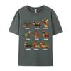 Christmas Deer Dachshund Xmas Tshirt Fitness Top Tshirts Cotton Tops Shirts for Men Xs Graphic T Shirts