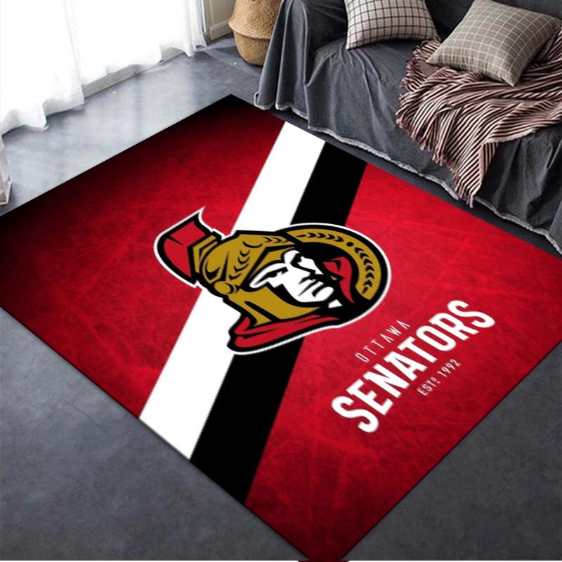 Ottawa Senators Carpet Rug For Living Room Bedroom Home Sofa Decorationkids Play Nonslip Floor Mat