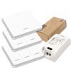 Беспроводной настенный выключатель AC 110V 220V 433Mhz, радиочастотный настенный panel-передатчик 86, выключатель безопасности и реле interruptor для Света Лампы