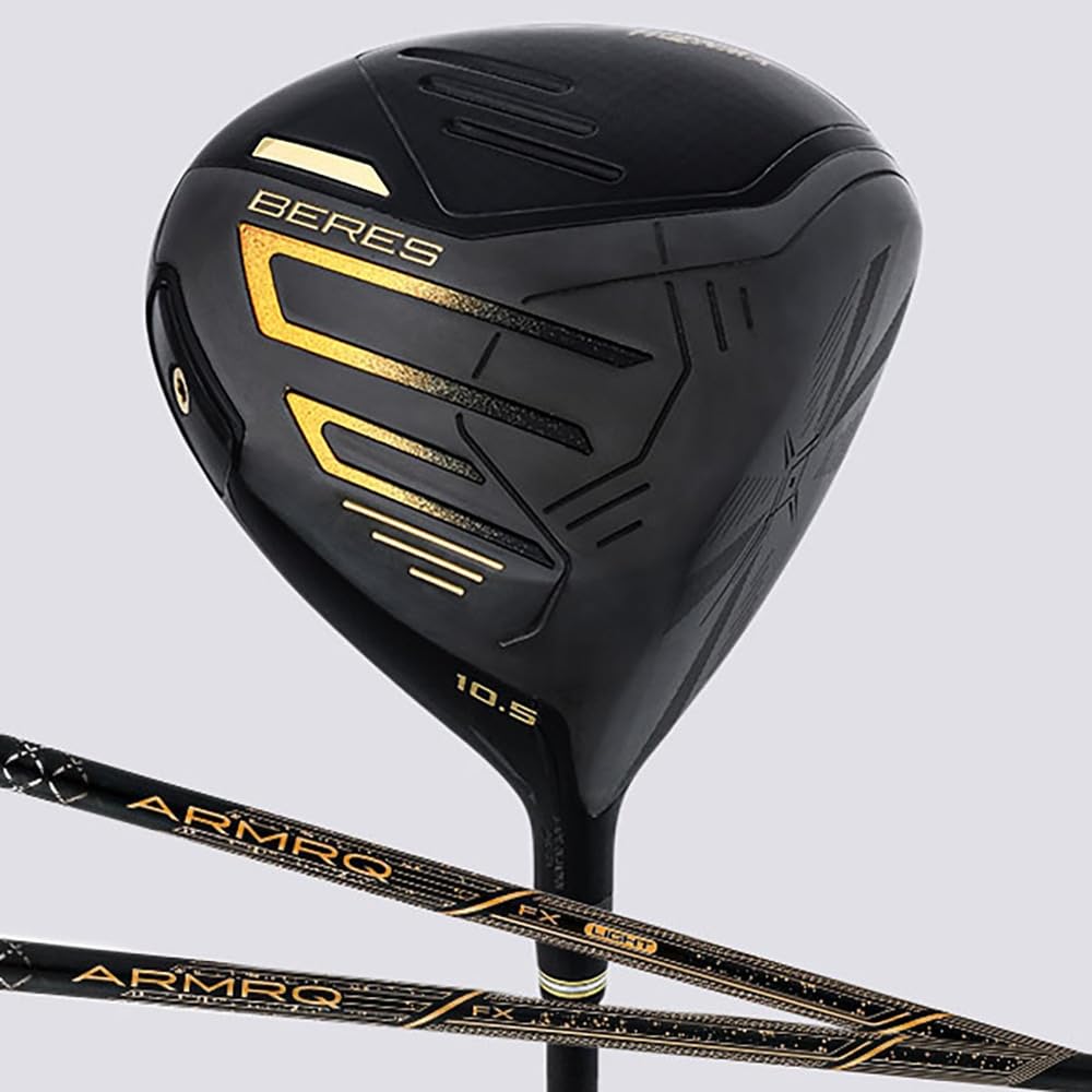 Honma Golf Драйвер BERES BLACK ARMAQ FX BLACK Карбоновый Шафт Модель 2024 Градус R 10.5