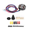 1 шт. QM4208 380 680KV Гоночный Бесколлекторный Двигатель Часть для 3508 550 650 680 FPV Квадрокоптера (CW 680кВ)