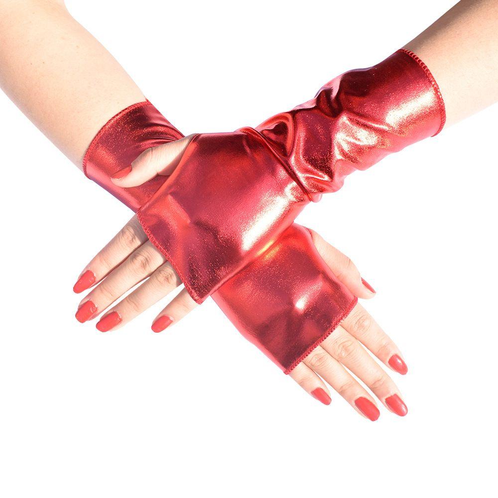 Color Fingerless Mittens Driving Mittens Punk Style Short Gloves Unisex Gloves Apparel Accessories