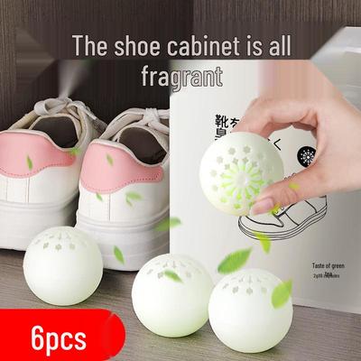Дезодорирующие шарики для обуви и шкафа: Долгосрочное устранение запаха со свежим ароматом.