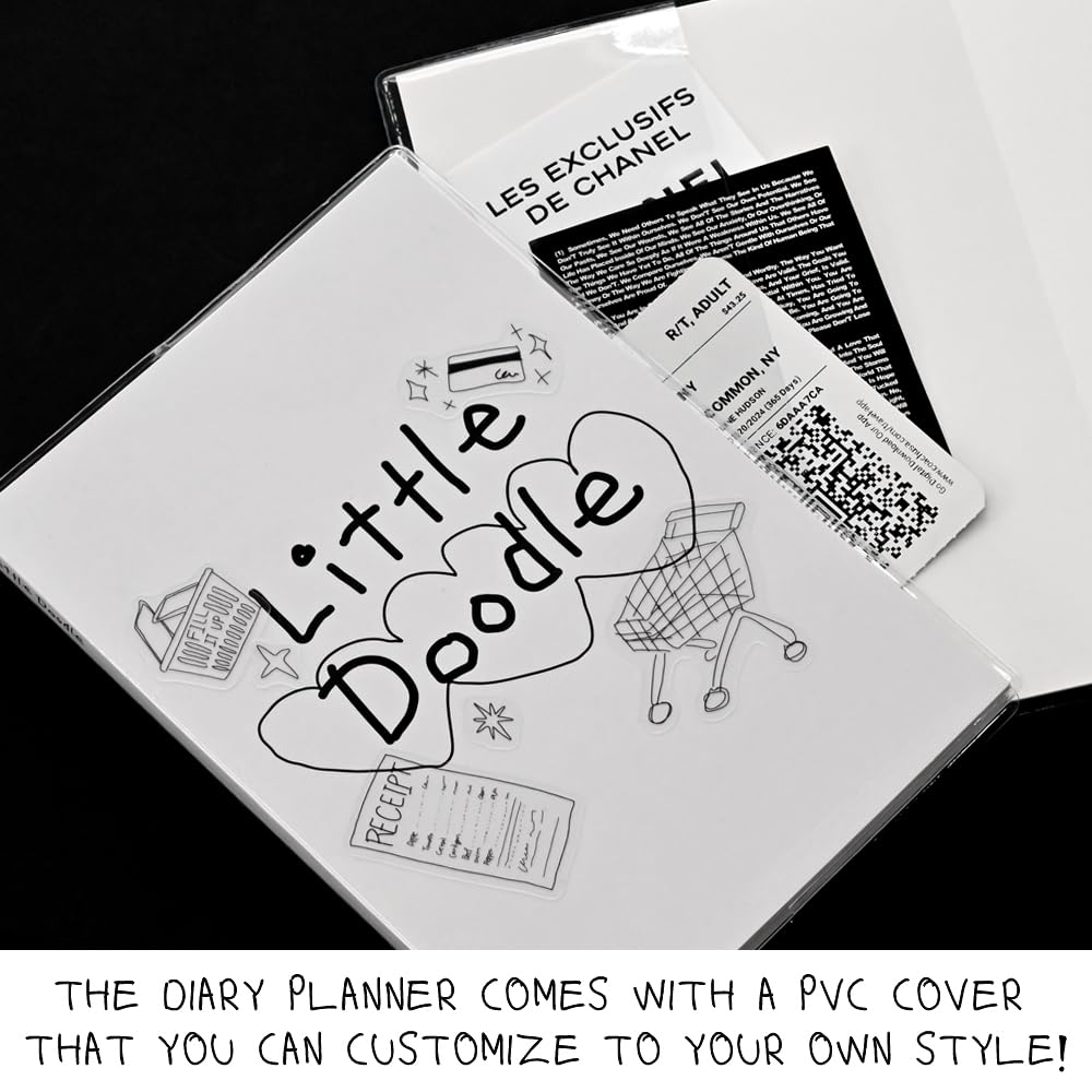 Ежедневник Monolike B6 Little Doodle Diary на 6 месяцев, 07. Инструменты Маленький Дудл Дневник 07. Инструменты - Академический планировщик, Еженедельный и Ежемесячный планировщик