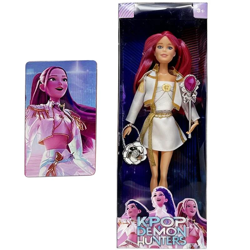Ограниченные K-pop Фигурки Охотников на Демонов - Руми/Мира/Зои/Сасси | Тема Красочного Света | Рождественский Подарок для K-pop Фанатов