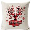 Christmas Pillow Case Christmas Light Luxury High-end Pillow Family Bed Pillow Case Home Cushion Bed Pillow