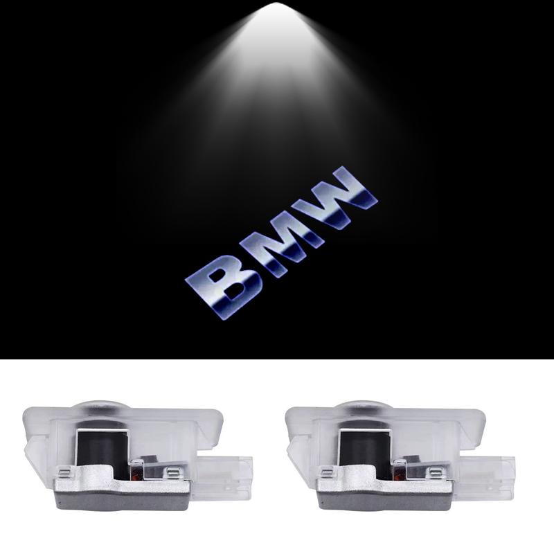 BBJF8 LED Car HD Door Welcome Ghost Shadow Light For BMW F10 F11 F20 F30 X3 X4 X5 X6 X7 E46 E36 E39 E60 E53 E87 E90 G30 G20 G02