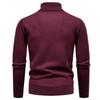 Men S Thick Long Sleeve Knit Sweater For Autumn Winter Warm Base Layer