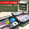 WATACHAMP Fishing Tackle Box Set of 31 Piece EVA Mini Bucket Tackle Case Lure Case Transparent Top Lid Soft Handle Easy to Carry Multifunctional Dark