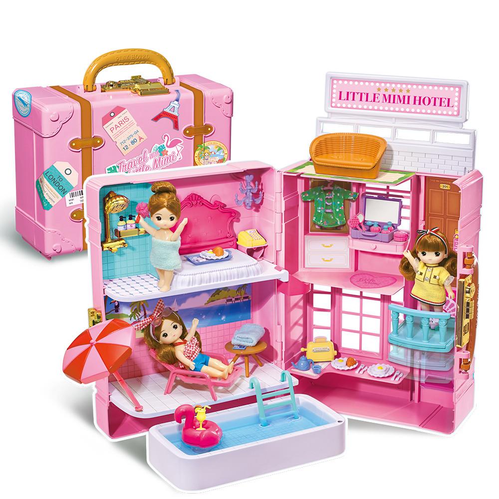 [Mimi World Official] Давайте отправимся в путешествие в Little Mimi Bag Hotel, популярный корейский игрушечный персонаж
