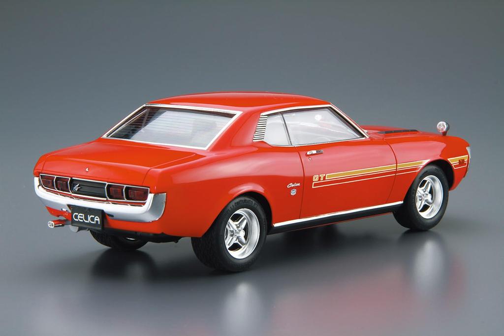 Aoshima Bunka Kyozai The Model Car Toyota TA22 Celica 1600GT Scale Plastic Model (AOSHIMA) '72 1/24