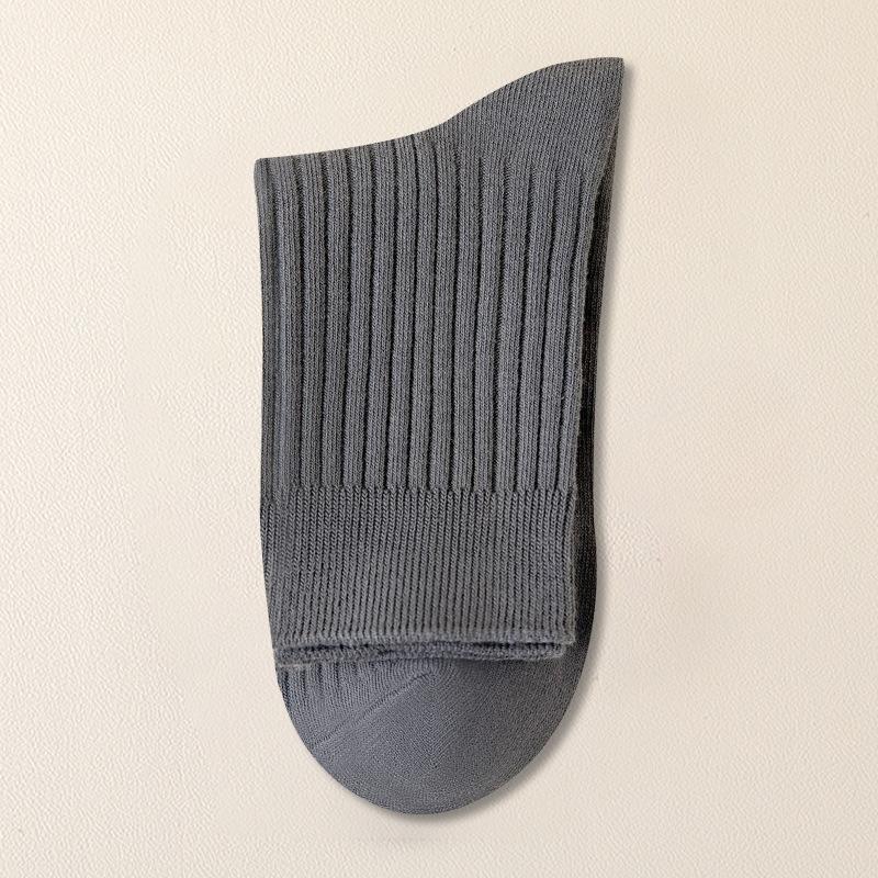 Мужские осенне-зимние утолщенные коммерческие хлопковые влагоотводящие дезодорирующие 7A антибактериальные спортивные носки