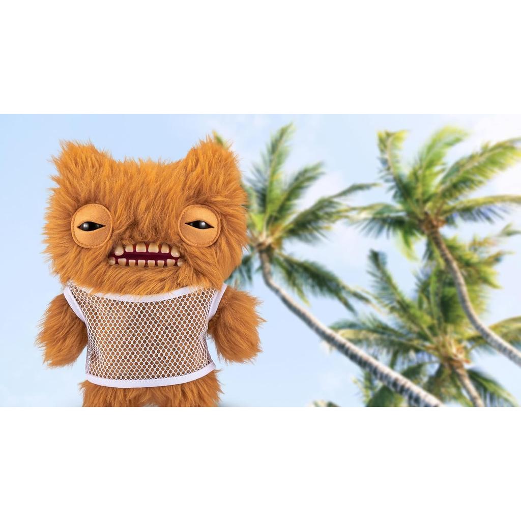 Munch Fuggler Vacay Vibes Plush Toy Brown Ages 4+ Cuddly Soft Collectible Gift