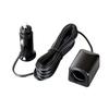 SEIWA Car Cigarette Lighter Socket Extension Cord Plug Compatible with 3A 4m Extension Splitter, Type, F314, Pull-Out Prevention, 12V/24V Vehicles,